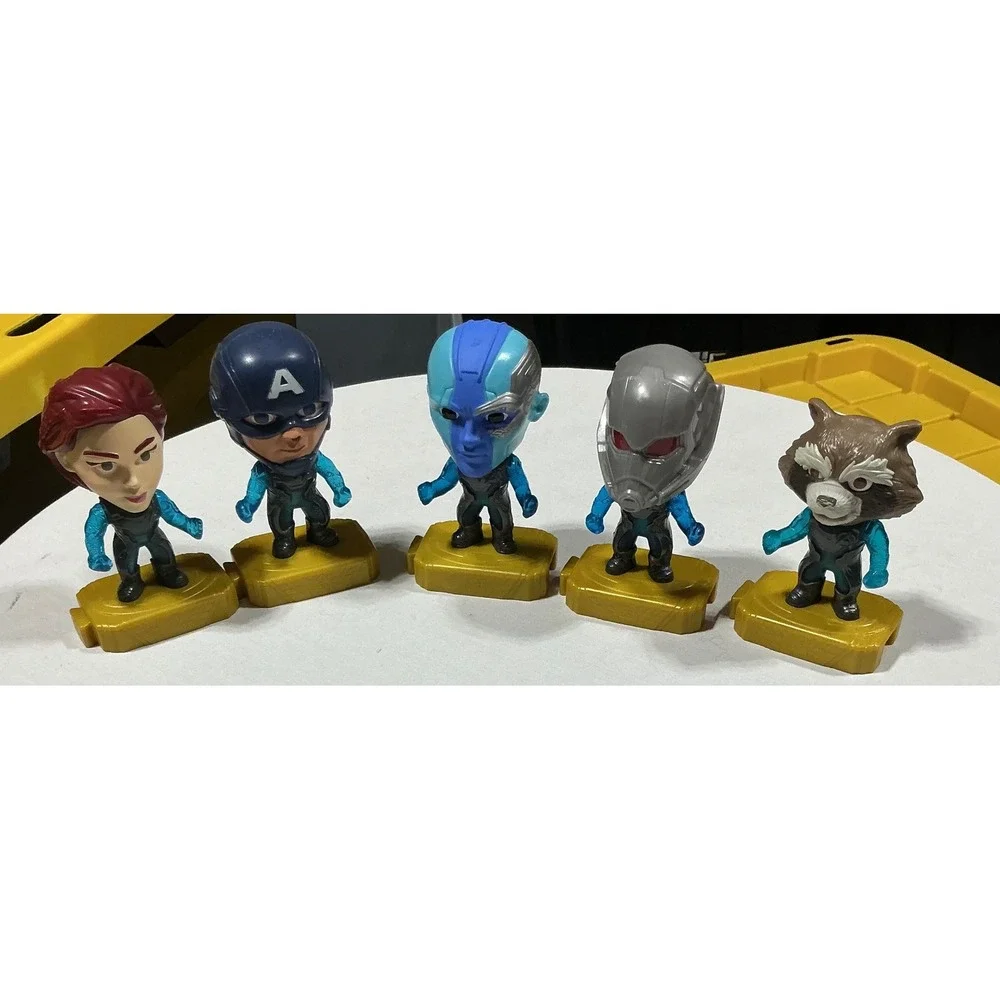 McDonalds Marvel Avengers Endgame Happy Meal Figures Lot of 5